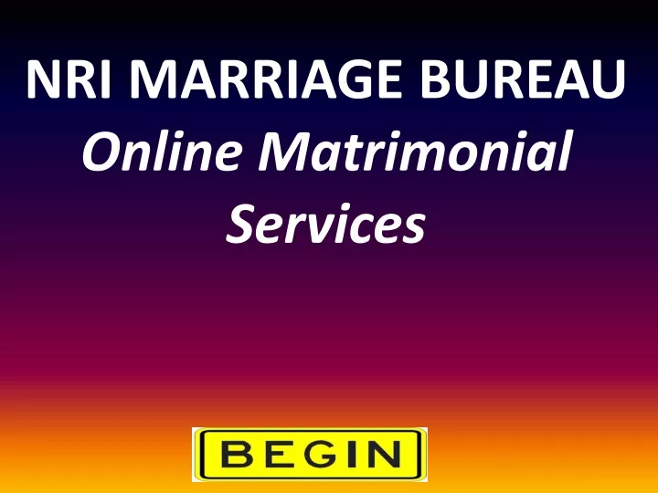 nri marriage bureau online matrimonial services