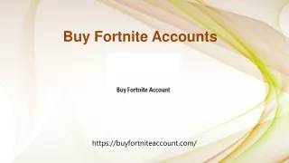 Cheap Fortnite accounts
