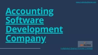 Accounting Software Development Company Bangalore, India