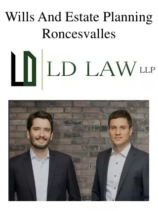 Wills And Estate Planning Roncesvalles