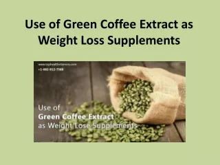 1-682-812-7588 Green Coffee Supplement - Tophealthvitamins.com