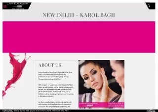 Makeup course in delhi- Lakme academy Rajendra place (Karol Bagh)