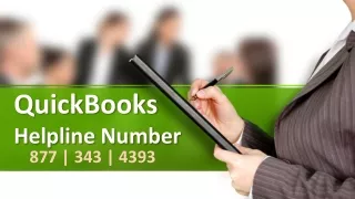 QuickBooks Helpline Number @ 877 | 343 | 4393