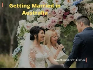Getting Married in Australia, How easy is it?