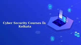 Cyber Security Courses In Kolkata