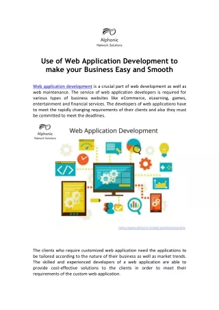 Web Design and Development Company | Alphonic