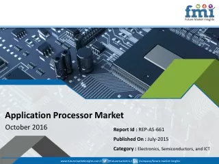 Application Processor Market to Incur Rapid Extension During 2018-2028