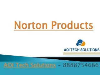 Norton Products - 8888754666 - AOI Tech Solutions