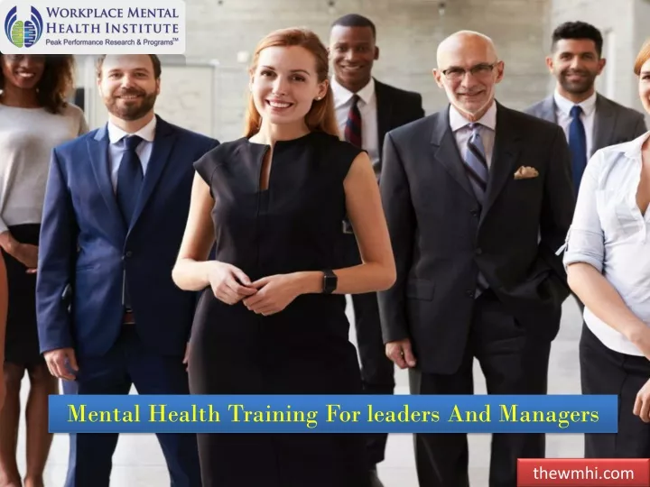 mental health training for leaders and managers