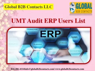 global b2b contacts llc
