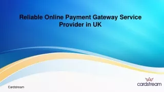 Reliable Online Payment Gateway Service Provider in UK