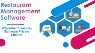 Restaurant Management Software | onlineyashraj.com