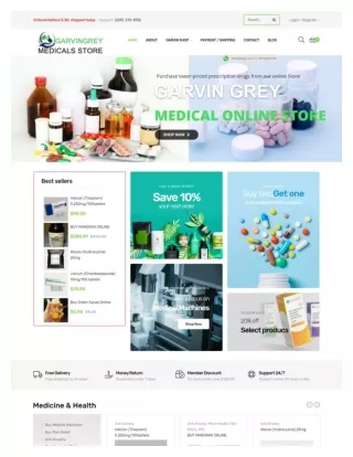 Home - Garvin Grey Medical Online Store