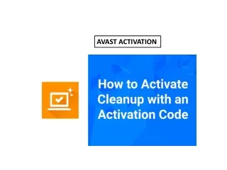 Quick Download, Installation, and Activation For Avast Internet