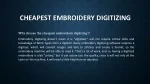 cheap digitizing - slide 1