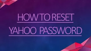 1-8OO-517-O618 | how do i change my yahoo password
