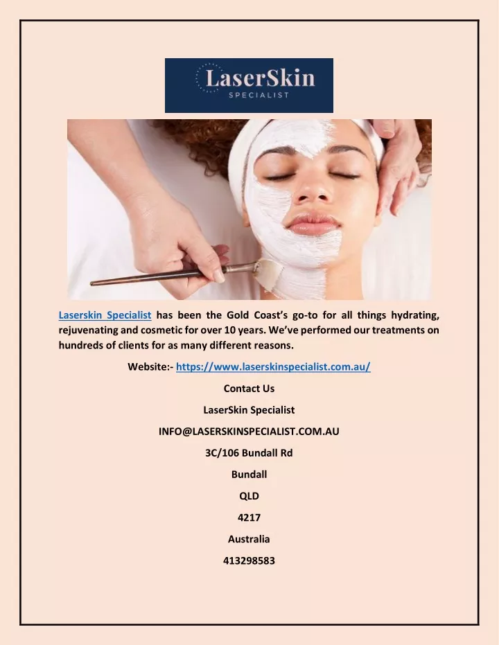 laserskin specialist has been the gold coast