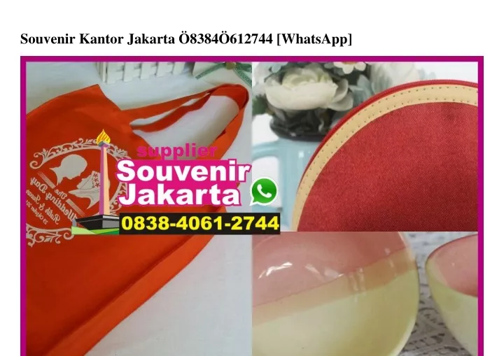 souvenir kantor jakarta 8384 612744 whatsapp