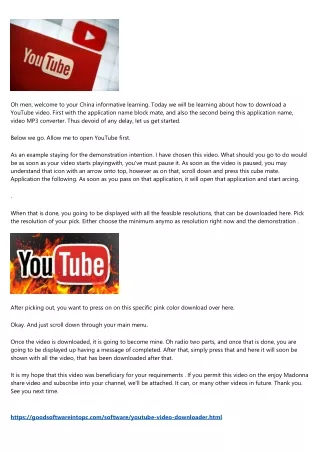 4 Dirty Little Secrets About the youtube converter Industry