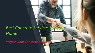 Concrete Services in Christchurch