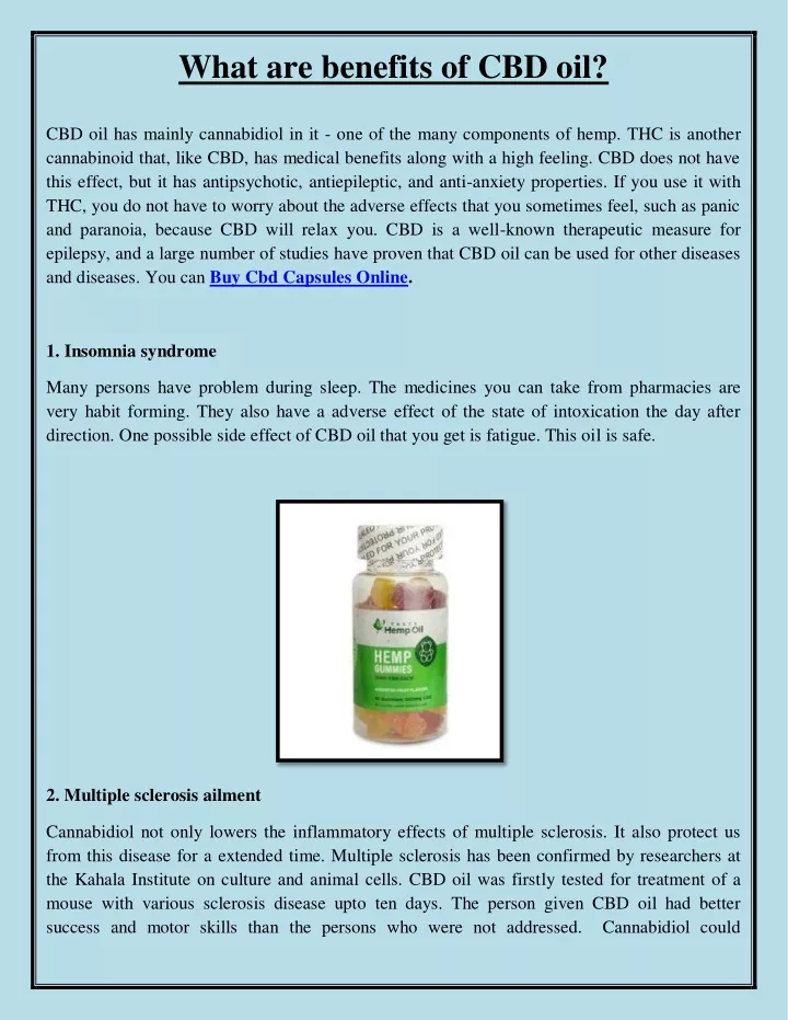 what are benefits of cbd oil cbd oil has mainly