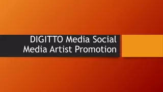 DIGITTO Media Social Media Artist Promotion