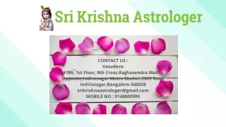 Best Astrologer in Jayanagar | Famous Astrologer in Jayanagar