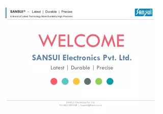 About Sansui Electronics Pvt.Ltd