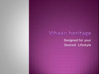 vihaan heritage
