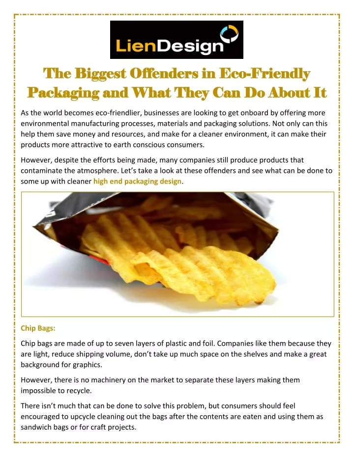 the biggest offenders in eco the biggest