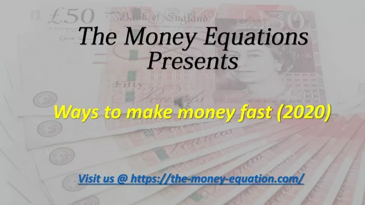 ways to make money fast 2020