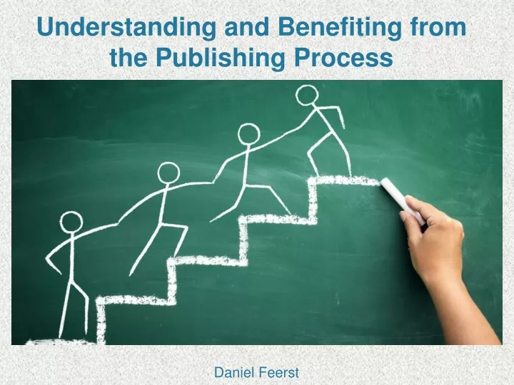 understanding and benefiting from the publishing process