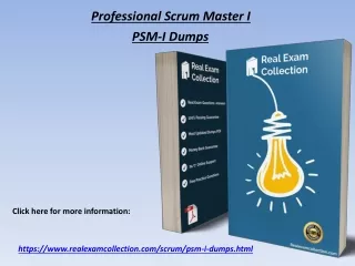 2020 Latest Scrum PSM-I Exam Questions