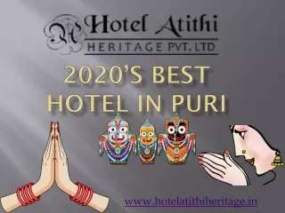 2020’S Best Hotel In Puri