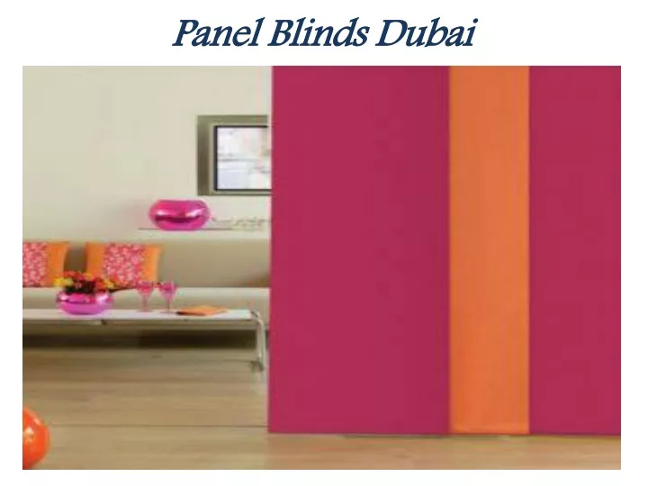 panel blinds dubai