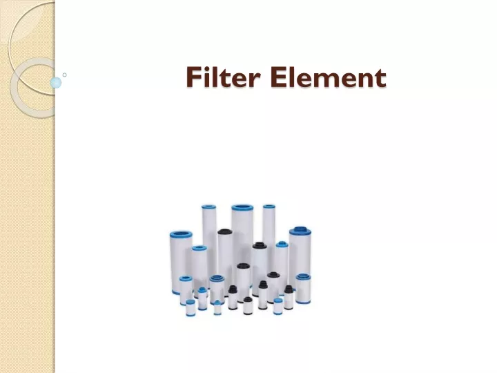 filter element