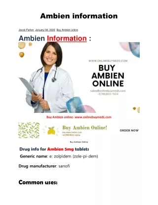 Buy Ambien 10mg online with cheap price - onlinebuymedscom buy now