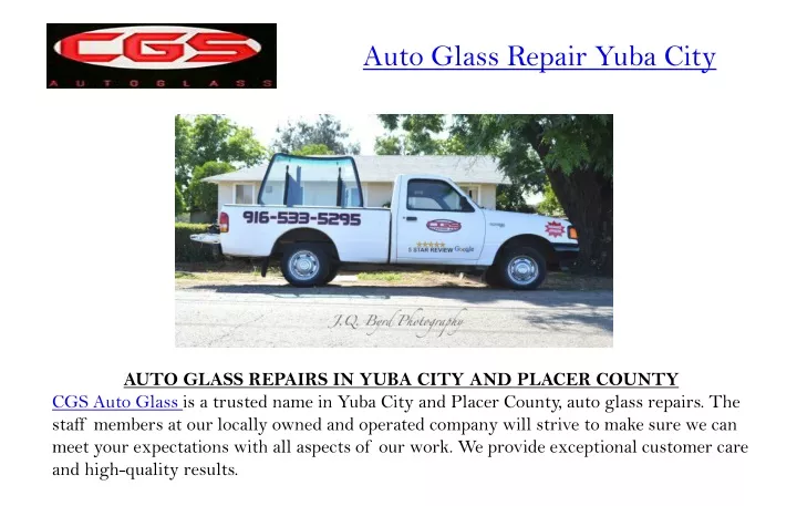 auto glass repair yuba city