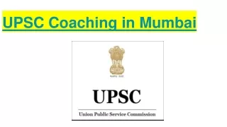 upsc coaching in Mumbai