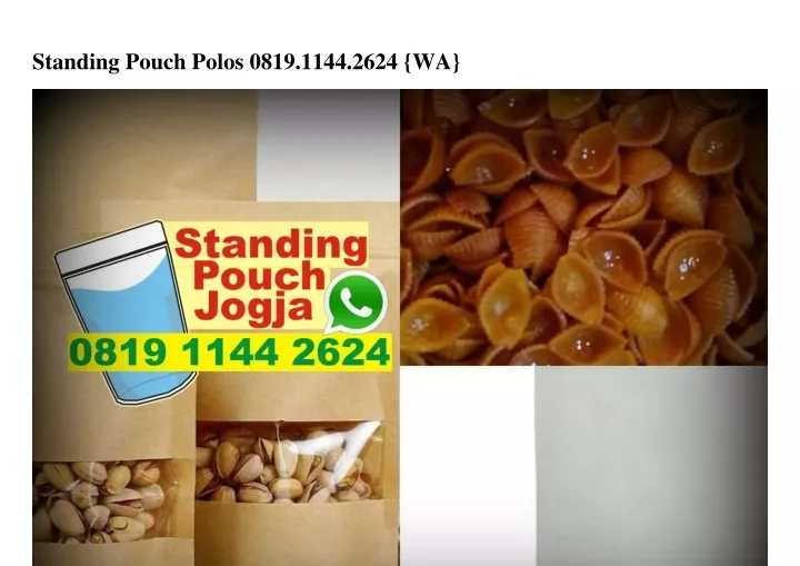 standing pouch polos 0819 1144 2624 wa