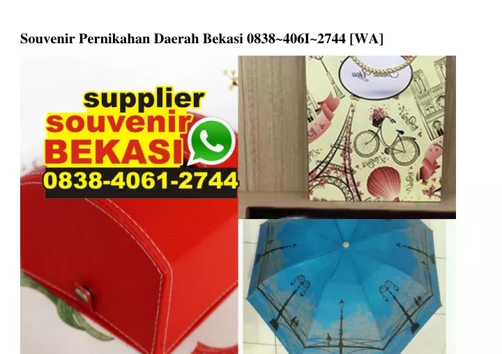 souvenir pernikahan daerah bekasi 0838 406i 2744