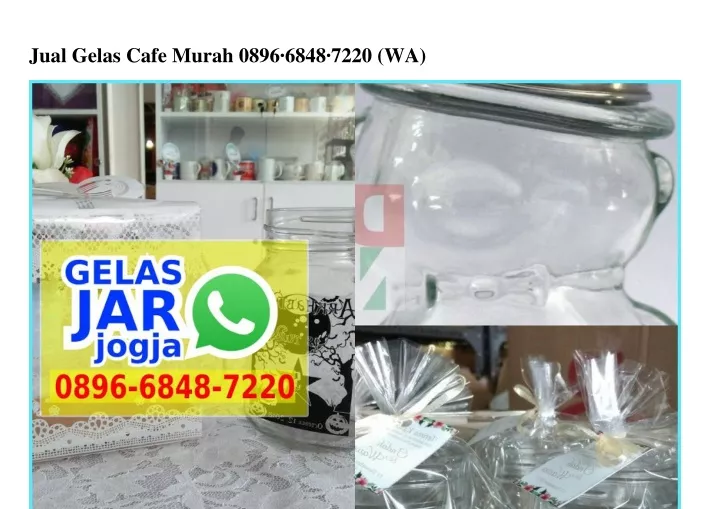 jual gelas cafe murah 0896 6848 7220 wa