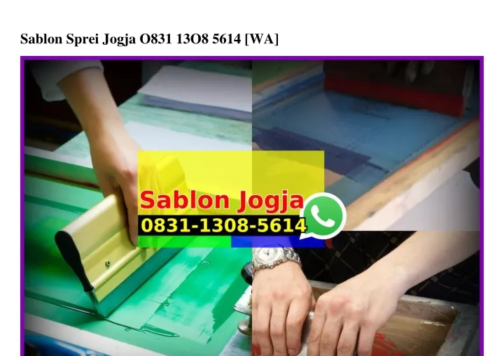 sablon sprei jogja o831 13o8 5614 wa