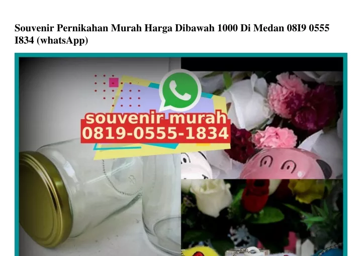 souvenir pernikahan murah harga dibawah 1000