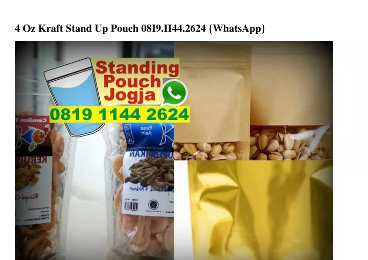 4 oz kraft stand up pouch 08i9 ii44 2624 whatsapp