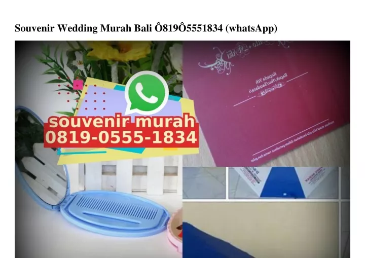 souvenir wedding murah bali 819 5551834 whatsapp