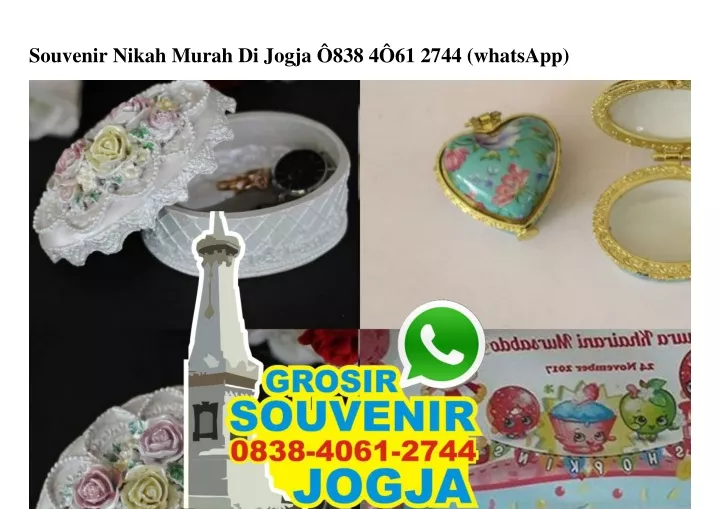 souvenir nikah murah di jogja 838 4 61 2744