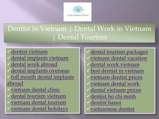 dentist hanoi