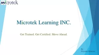 Microtek Learning INC.