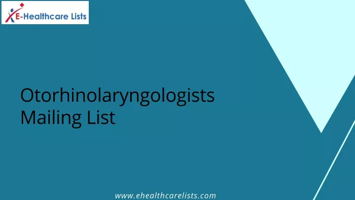 otorhinolaryngologists mailing list